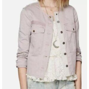 Free People Canvas Cotton Jacket
